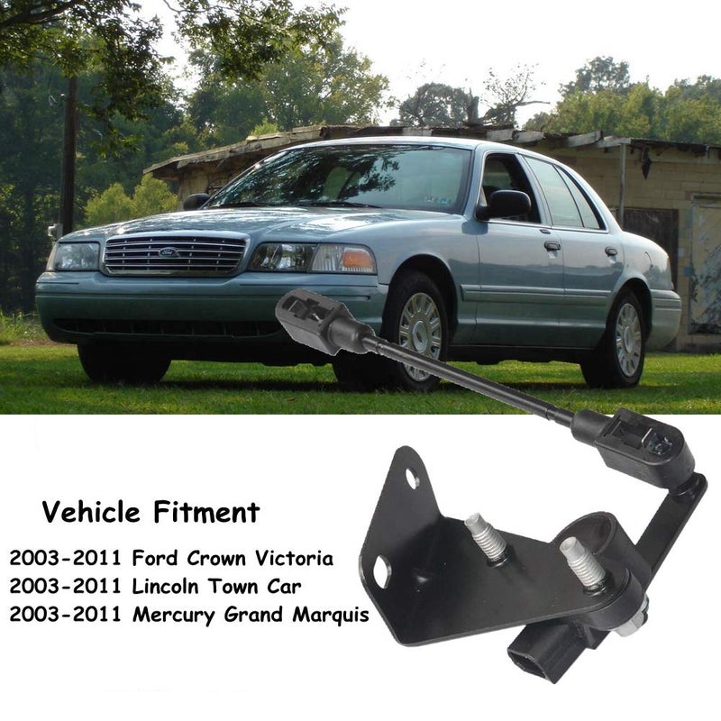 Surwit 8W1Z5359A Rear Air Suspension Ride Height Level Sensor For Ford Crown Victoria Mercury Grand Marquis Lincoln Town Car 2003-2011 3W1Z-5359-AA - Image 2